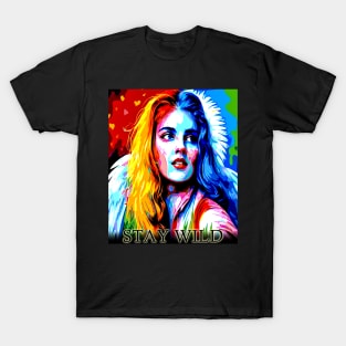 Stay Wild Angel Heart T-Shirt